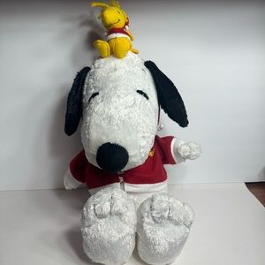 Pre-owned Vintage Macy’s United Syndicate Snoopy and Woodstock Plush